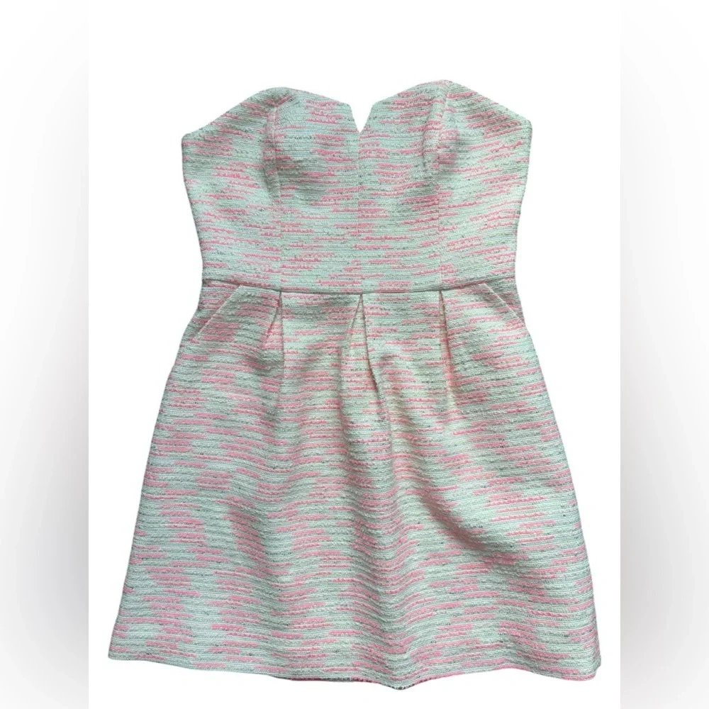 NWT Moulinette Soeurs Tweed Pasteque Dress size 8 - Picture 5 of 10